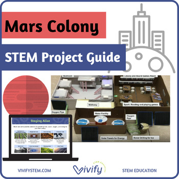 Preview of Design a Mars Colony: STEM / STEAM Project Guide