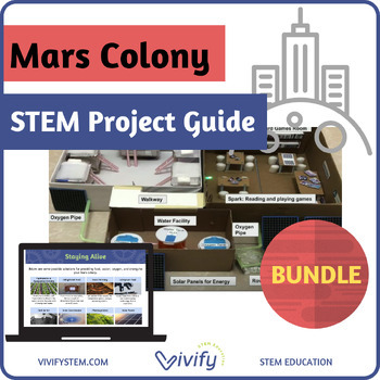 Preview of Design a Mars Habitat STEM / STEAM Project Guide