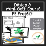 Design a Mini-Golf Course PE Bilingual Putting