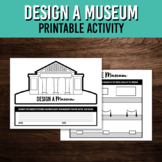 Design a Museum Exhibit Printable Activity | Middle School