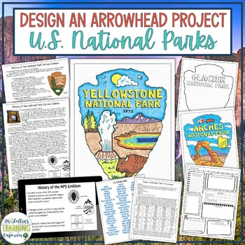 Preview of Design a National Park Arrowhead Research Project Activity - National Parks Week