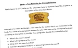 Design a New Room for Charlie and the Chocolate Factory