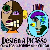 Design a Picasso Face - Activity and Clipart