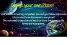 Design a Planet 