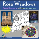 Design a Radial Rose Window Inspired by Gothic Architectur
