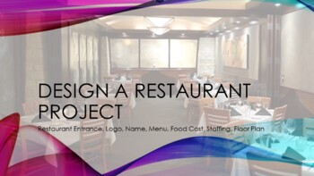Preview of Design a Restaurant Project