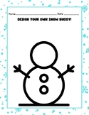 Design a Snow Buddy Coloring Sheet