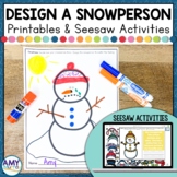Design a Snowman Project and Seesaw Activities