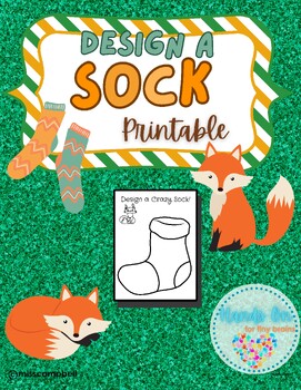Preview of Design a Sock for Fox!
