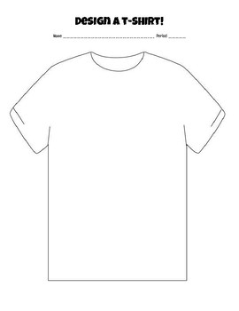 Design a T-shirt by Health and Wellness Place | Teachers Pay Teachers