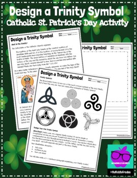 Preview of Design a Trinity Symbol Catholic St. Patrick's Day Activity