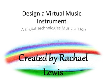 Preview of Design a Virtual Instrument with Power Point