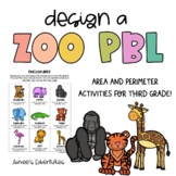 Math Activity Project Based Learning PBL | Design a Zoo | 