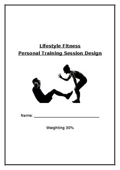 Preview of Design a fitness session!