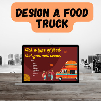 Preview of Design a food truck - ASL