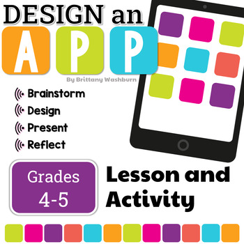 Preview of Design an App on Paper ➡️ Lesson and Activity