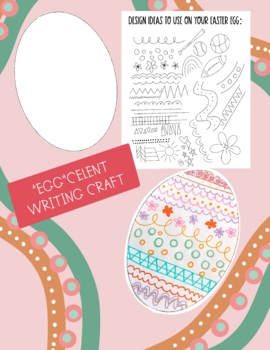 Preview of Design an Easter Egg! (Writing Craft)