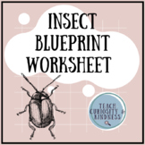 Design an Insect - Printable Coloring Worksheet