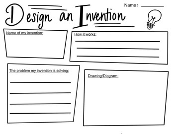 Design an Invention! by Foxworth in Fifth | Teachers Pay Teachers