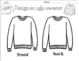 Design an Ugly Sweater Activity Template