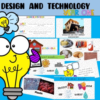 Preview of Design and Technologies Year One *Australian Curriculum Aligned*