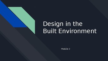 Preview of Design in the Built Environment