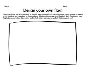 Preview of Design your own flag!
