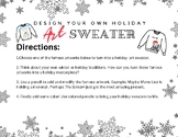 Design your own holiday ART sweater