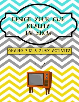 Preview of Design your own reality TV show