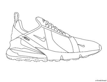 Nike Air Max Coloring Pages