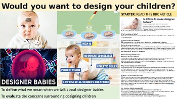 Preview of Designer babies: How ethical are Designer Babies?