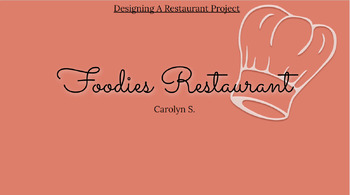 Designing A Restaurant Project Bundle by Fantastic FACS | TPT