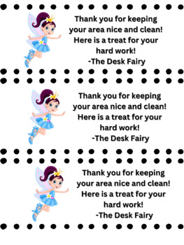 Preview of Desk Fairy Notes
