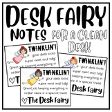 Desk Fairy Notes | Classroom Organization