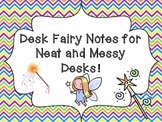 Desk Fairy Notes for Neat and Messy Desks: UPDATED