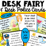 Desk Fairy and Police Desk Cards