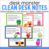 Desk Monster Clean Desk Notes (Seasonal Pack)