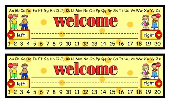 Desk Name Tags Back To School Theme By Smith S Smarties Tpt