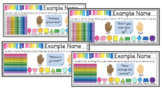 Desk Name Tags *Editable*