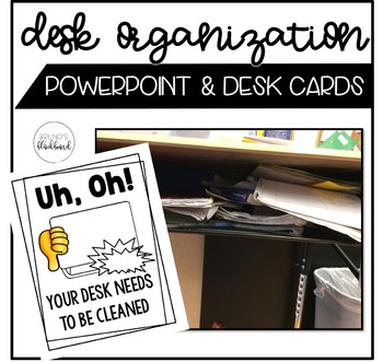 Desk Organization By Bruno S Blackboard Teachers Pay Teachers