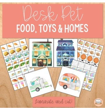 Desk Pet Accessories: Food, Toys and Homes for Desk Pets by Miss Jenna Marie