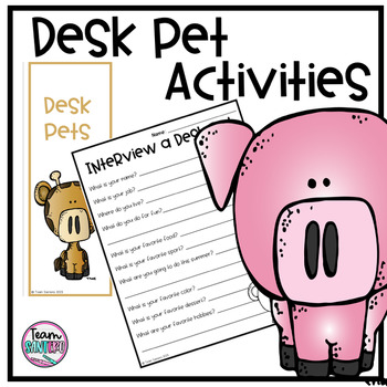 Preview of Desk Pet Activities