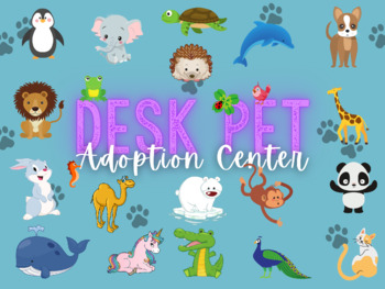 Preview of Desk Pet - Free Goodies