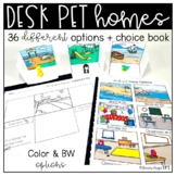 Desk Pet Homes Printable Resource with Choice Book