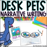 Desk Pet Narrative Writing Activity and Mini Book Template