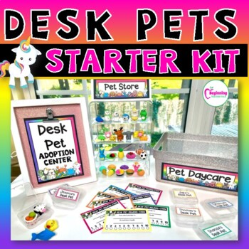 Preview of Desk Pets Starter Kit | Classroom Behavior Management and Incentive System