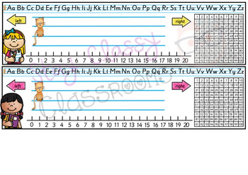 Desk Strips - Sassoon Font by Stay Classy Classrooms | TPT