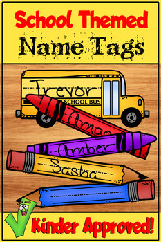 desk and locker name tags by crunchymom teachers pay teachers