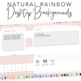 Desktop Backgrounds - January - Natural Rainbow