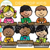 Desktop School Kids Clip Art